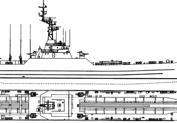 Корабль ORP Lublin [Minelayer-Landing Ship] - чертежи, габариты, рисунки